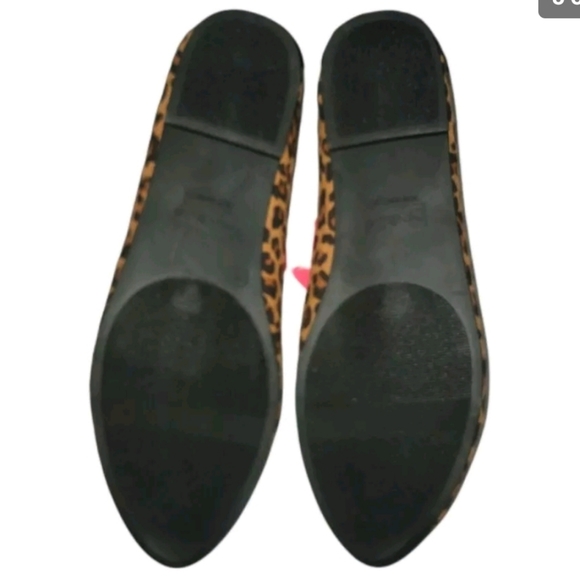 Nina Zulema Leopard Microsuede Flats Big Girls - Picture 5 of 6